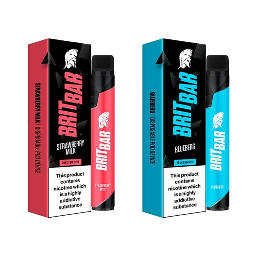 Brit Bar 20mg Disposable Vape Pen